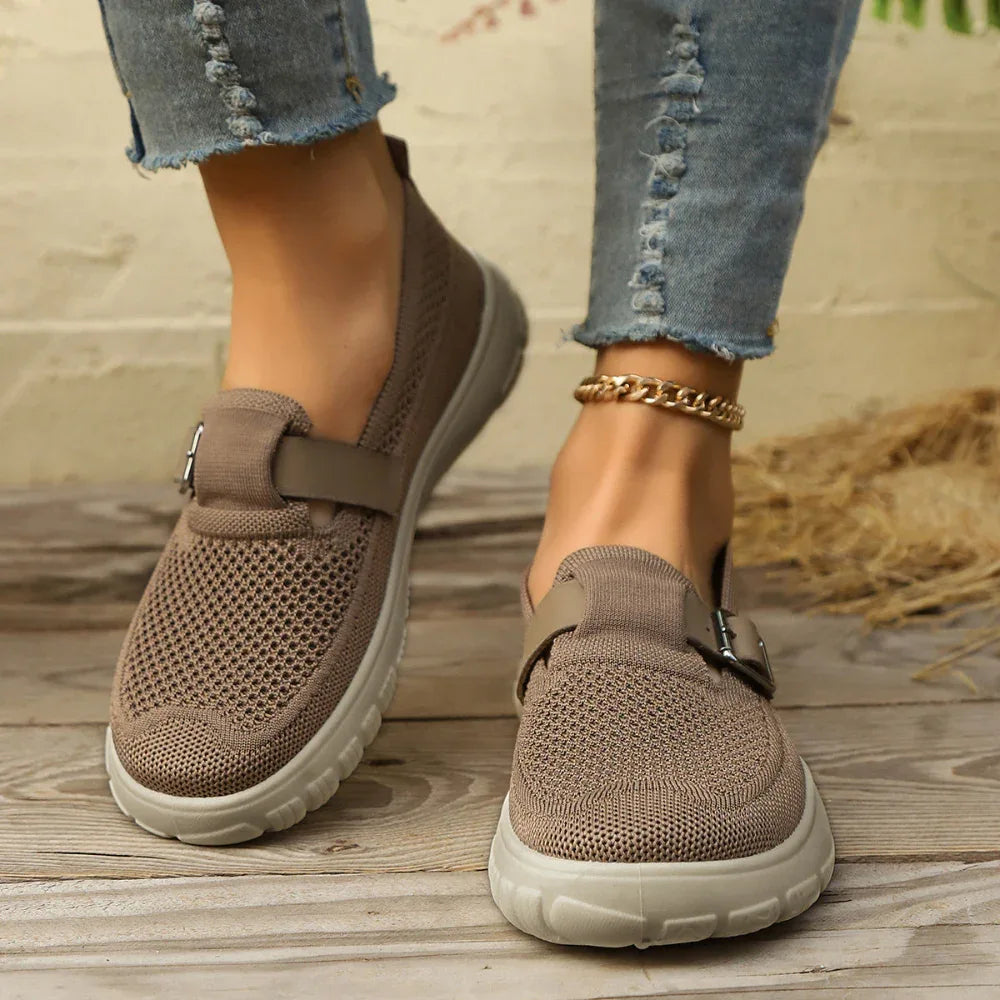 Women's Breathable And Comfortable Sneakers Slip-On Shoes