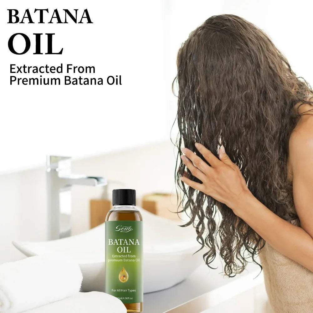Gentle Batana Hair Growth Oil For Dense Hair