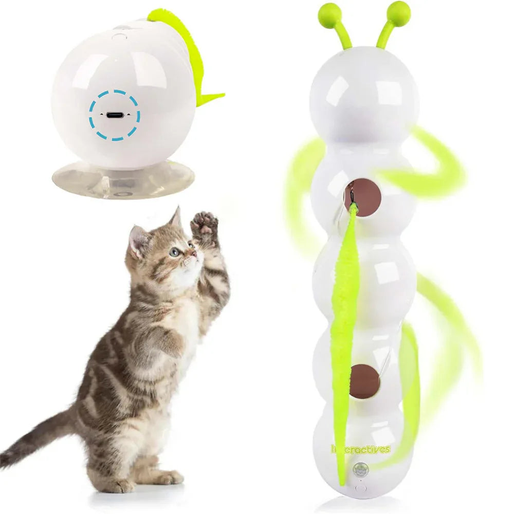 Pet Teasing Rechargeable Smart Interactive Funny Cat Toy
