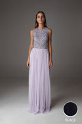 INES MAXI SKIRT BLACK