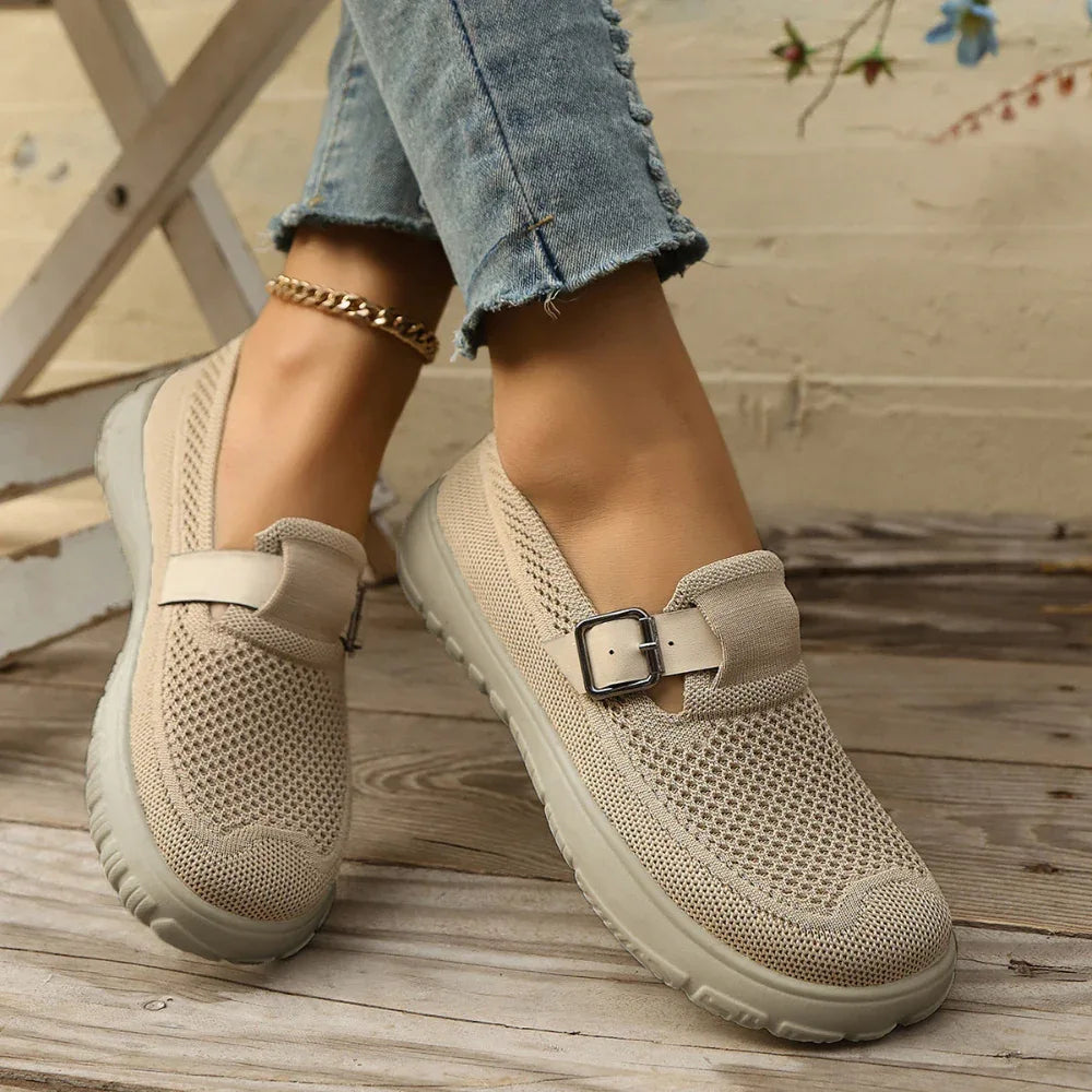 Women's Breathable And Comfortable Sneakers Slip-On Shoes