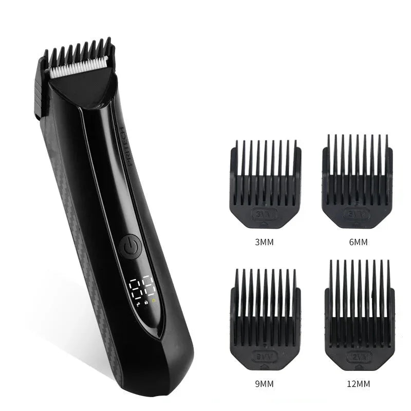 Men's Intelligent Digital Display Hair Removal Electric Shaver For The Entire Body