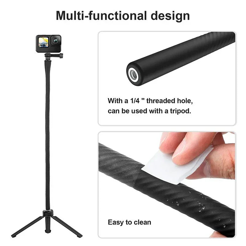 Telesin Flexible Mount – Flexible Svanhalsfäste 1/4" für GoPro