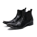 Men's British-Style High-Top Shoes Summer Breathable Chelsea Boots