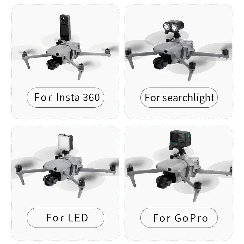 Fäste / Hållare für Kamera / Tiltbehör bis DJI Air 3 / Air 3S - Multifunktion