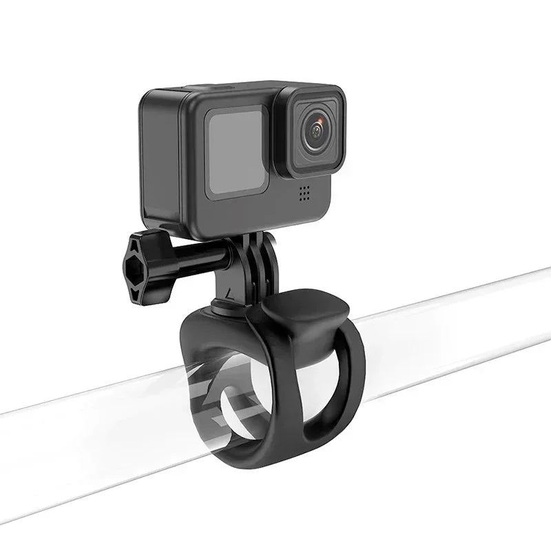 Telesin Flexibelt Silikonfäste 360° für Kamera - Schwarz
