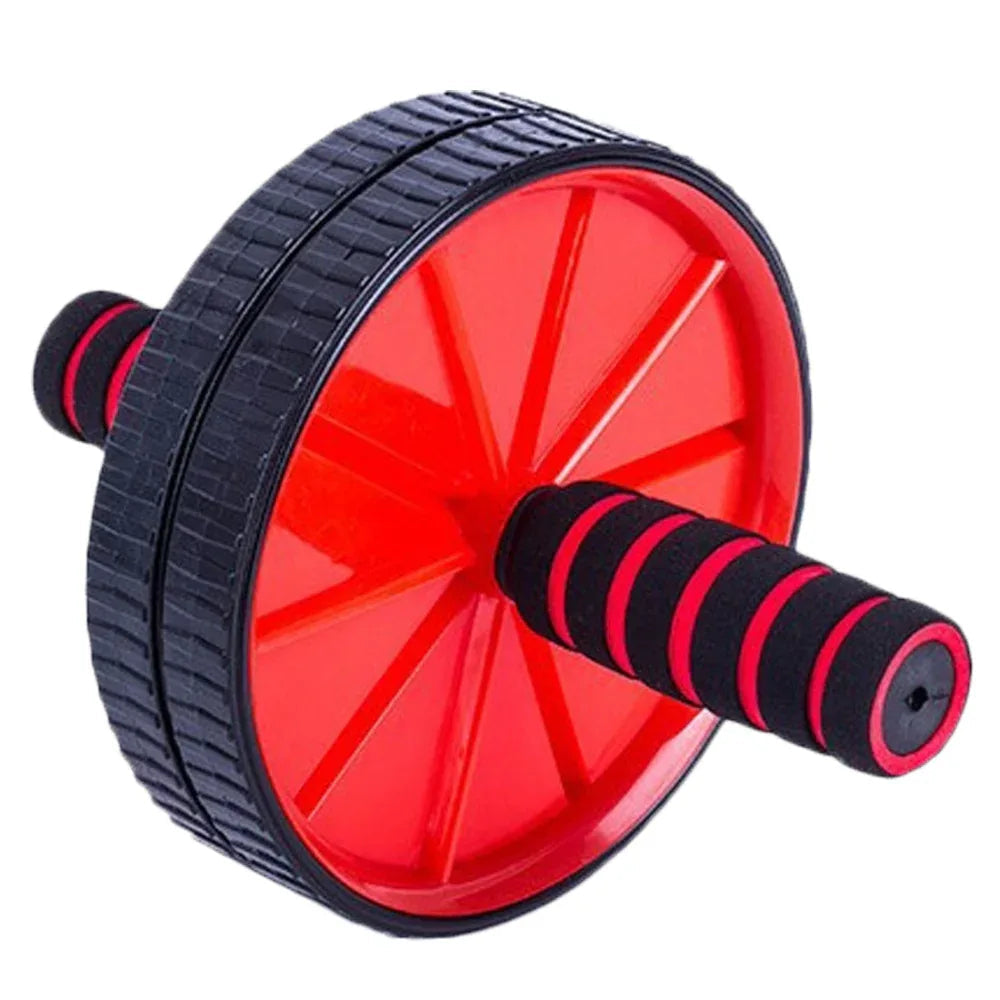 Double Abdominal Wheel Workout Equipment
