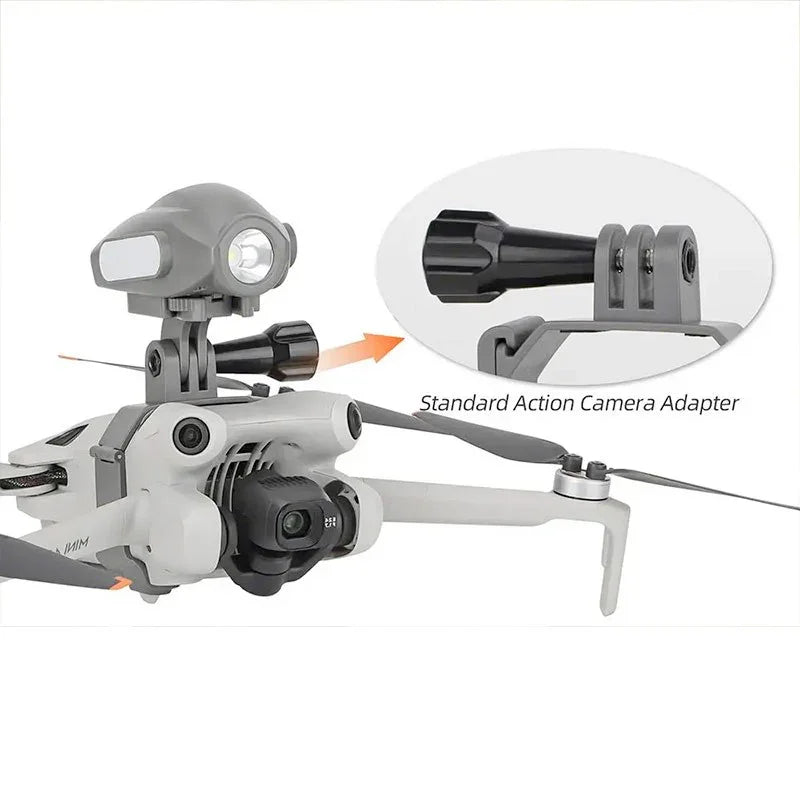 Fäste / Hållare für Kamera / Tiltbehör bis DJI Mini 4 Pro - Ovansida