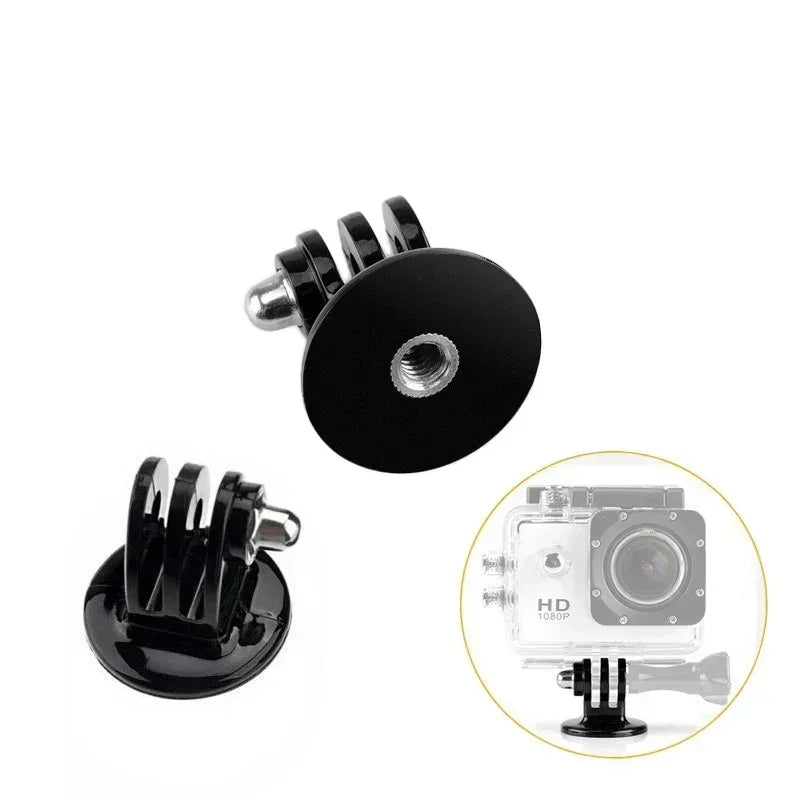 Kamerastativ-Adapter mit 1/4-Zoll-Stecker für GoPro-Fäste