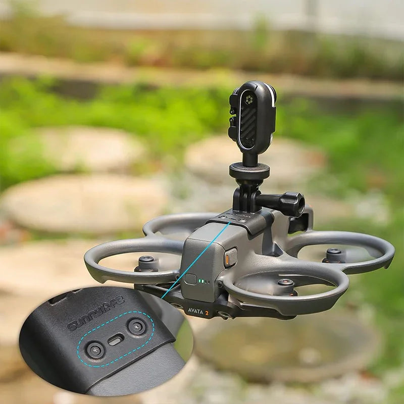 Fäste / Hållare für Kamera / Tiltbehör bis DJI Avata 2 - Ovansida