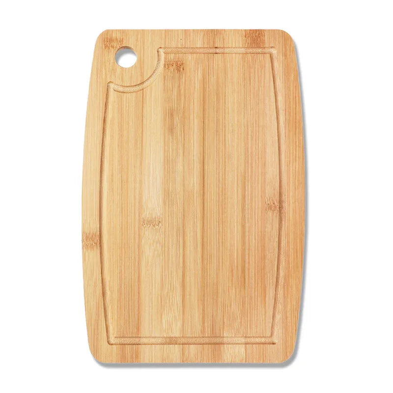 Healthy And Ecological Bamboo Cutting Board With Hanging Hole For Storage