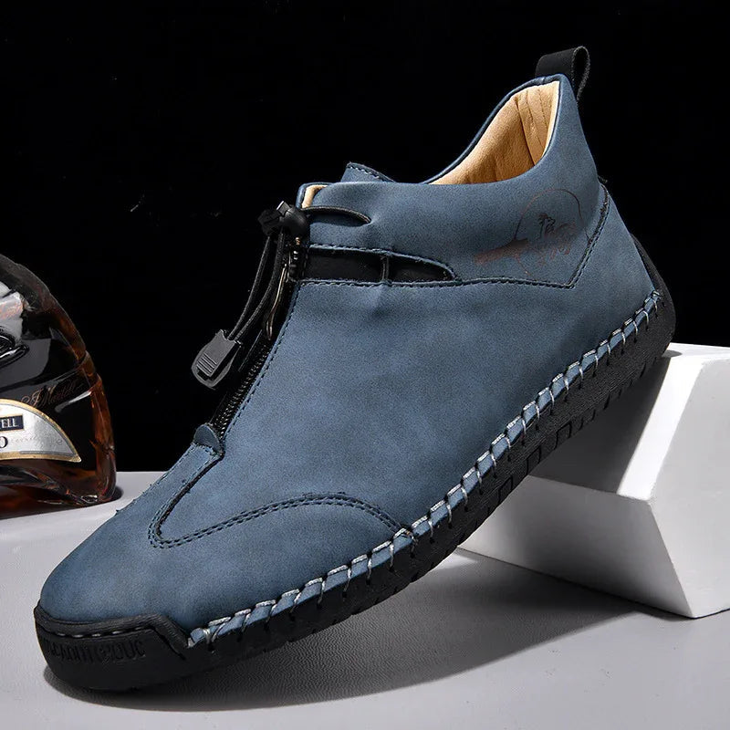 Men's Light And Comfortable Casual Leather Shoes