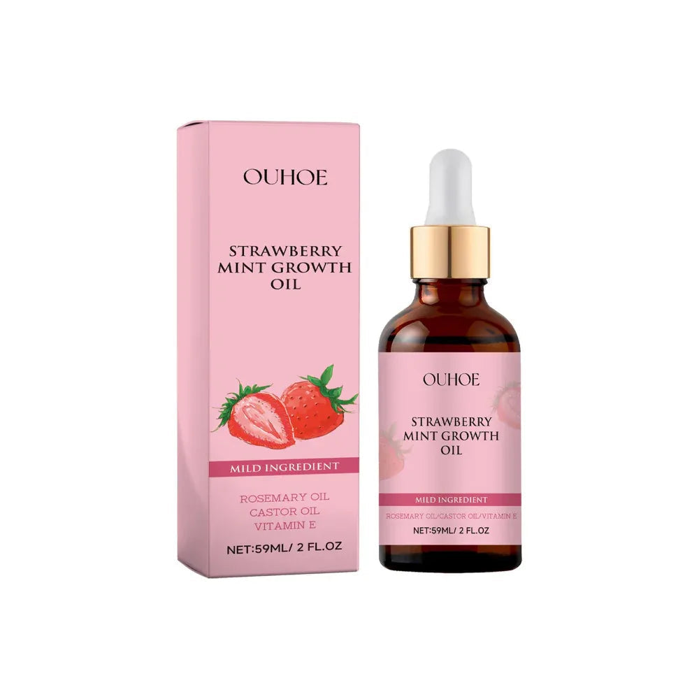 Nourishing Strawberry Extract Hair Growth Oil
