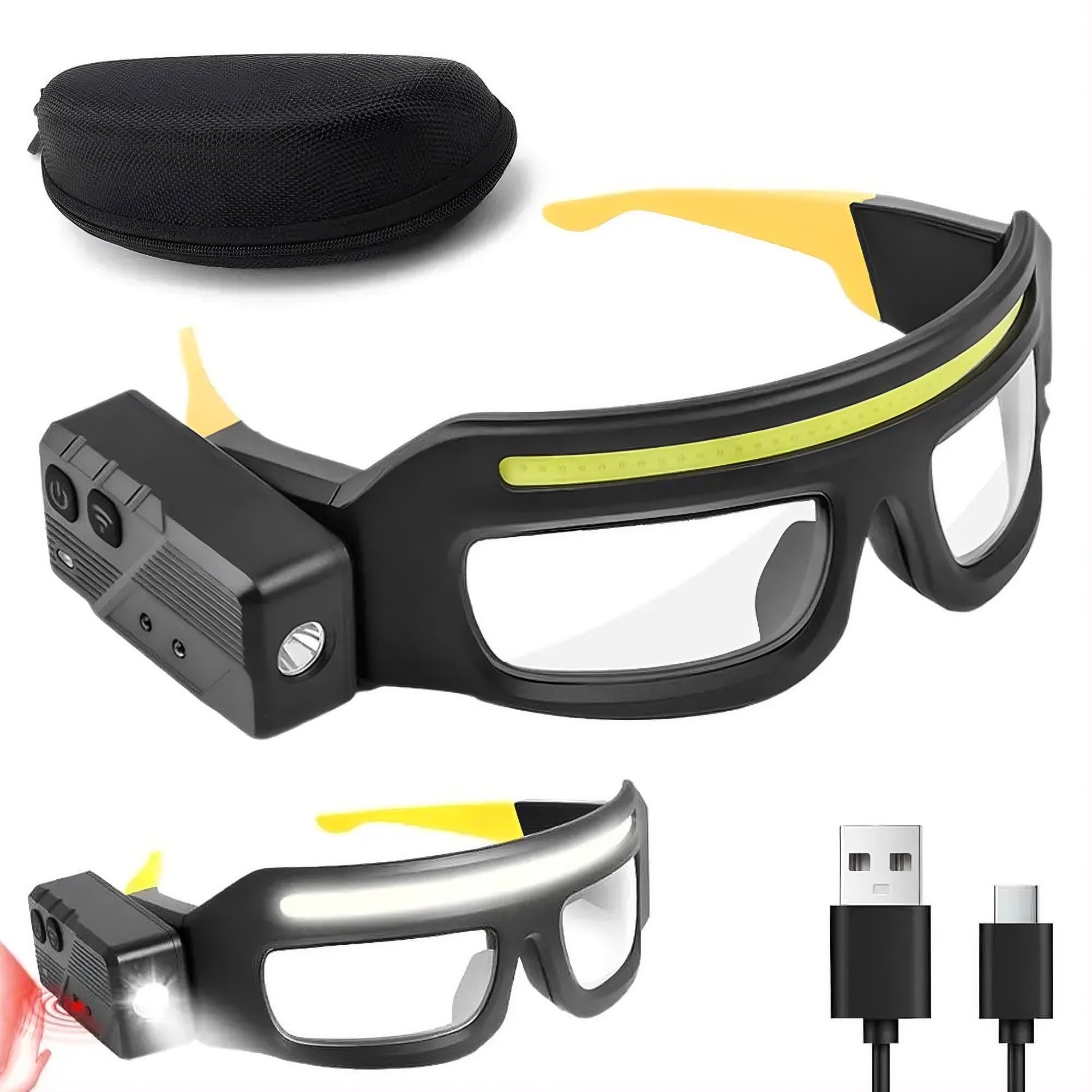 LED Headlamp Glasses
