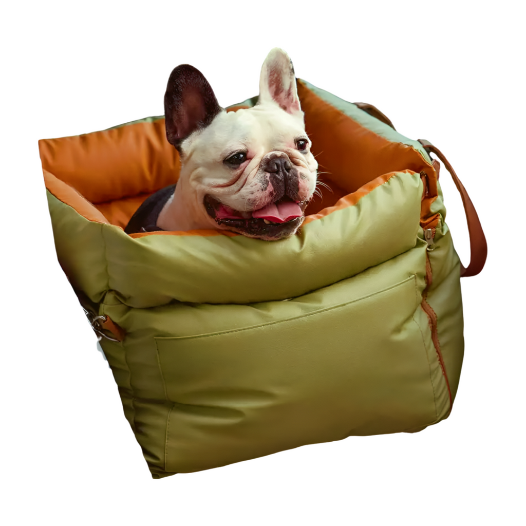 Hundeautositz mit Sicherheitsgurt