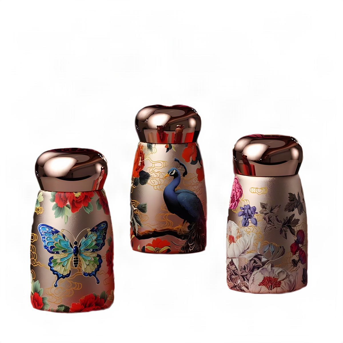 Floral Mini Insulated Cup