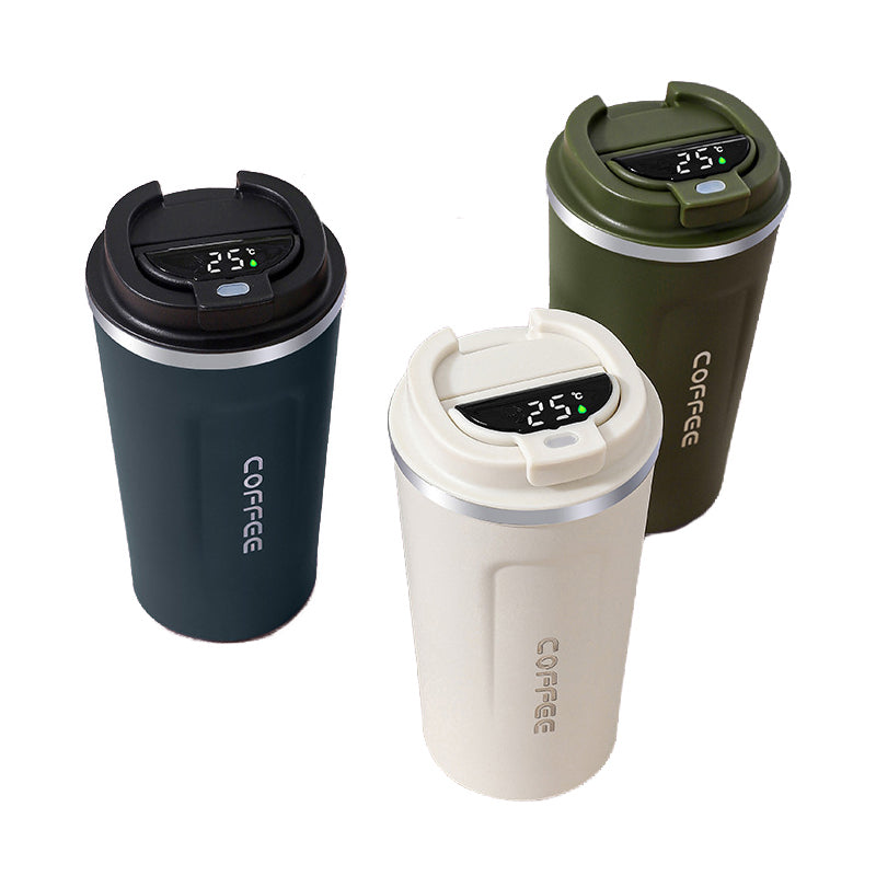 Thermoskanne mit Temperaturanzeige, 510 ml