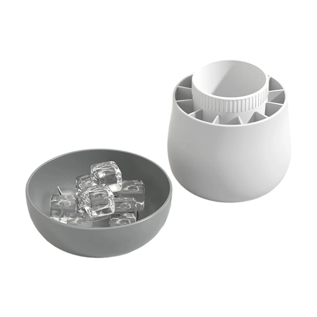 Mushroom Ice Cube Mold and Serving Bowl