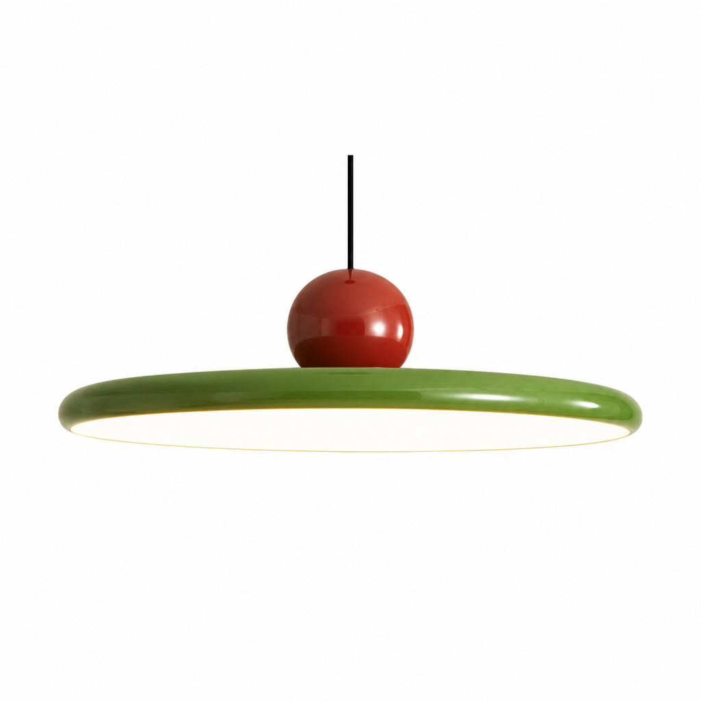 Sphere and Saucer Pendant Light