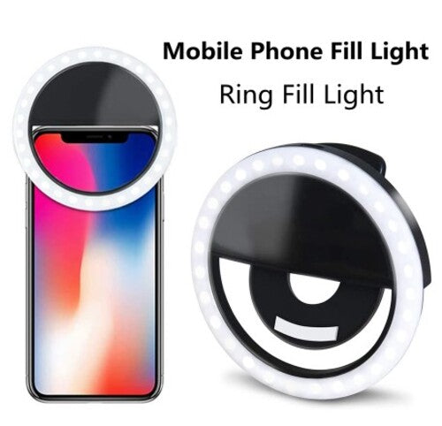 Selfie-Ringlicht fürs Handy