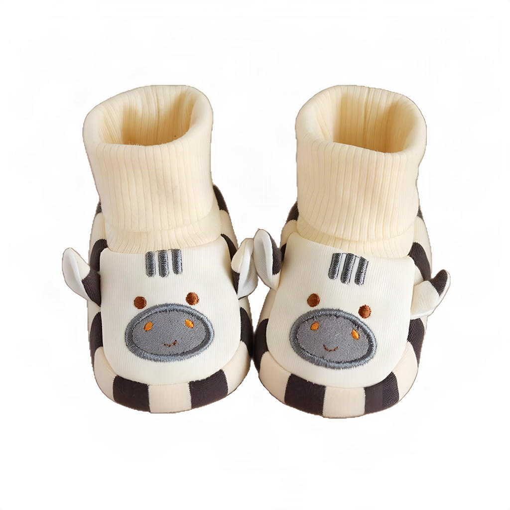 Fleece Lined Baby Sock Shoes