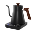 Wood-Accent Temperature-Control Gooseneck Kettle