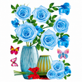 Floral Vase Wall Decal