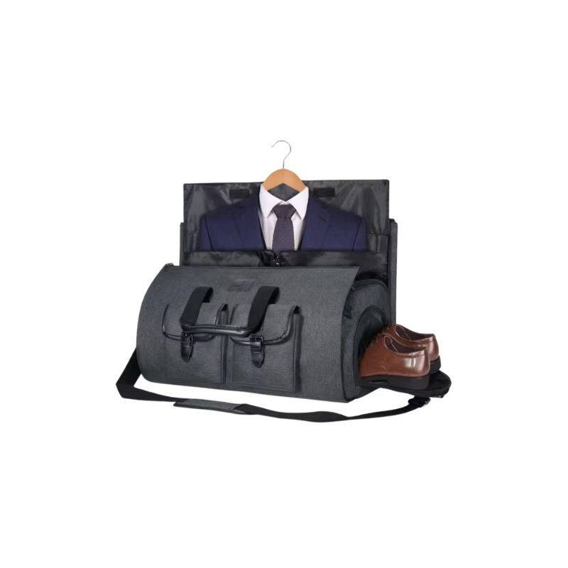 Weekendbag för män, vattenresistent, separat skofack