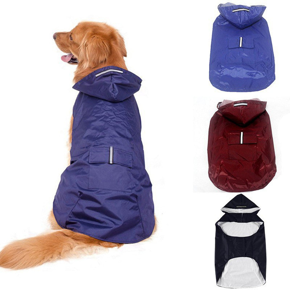Wasserdichter Regenmantel für Hunde