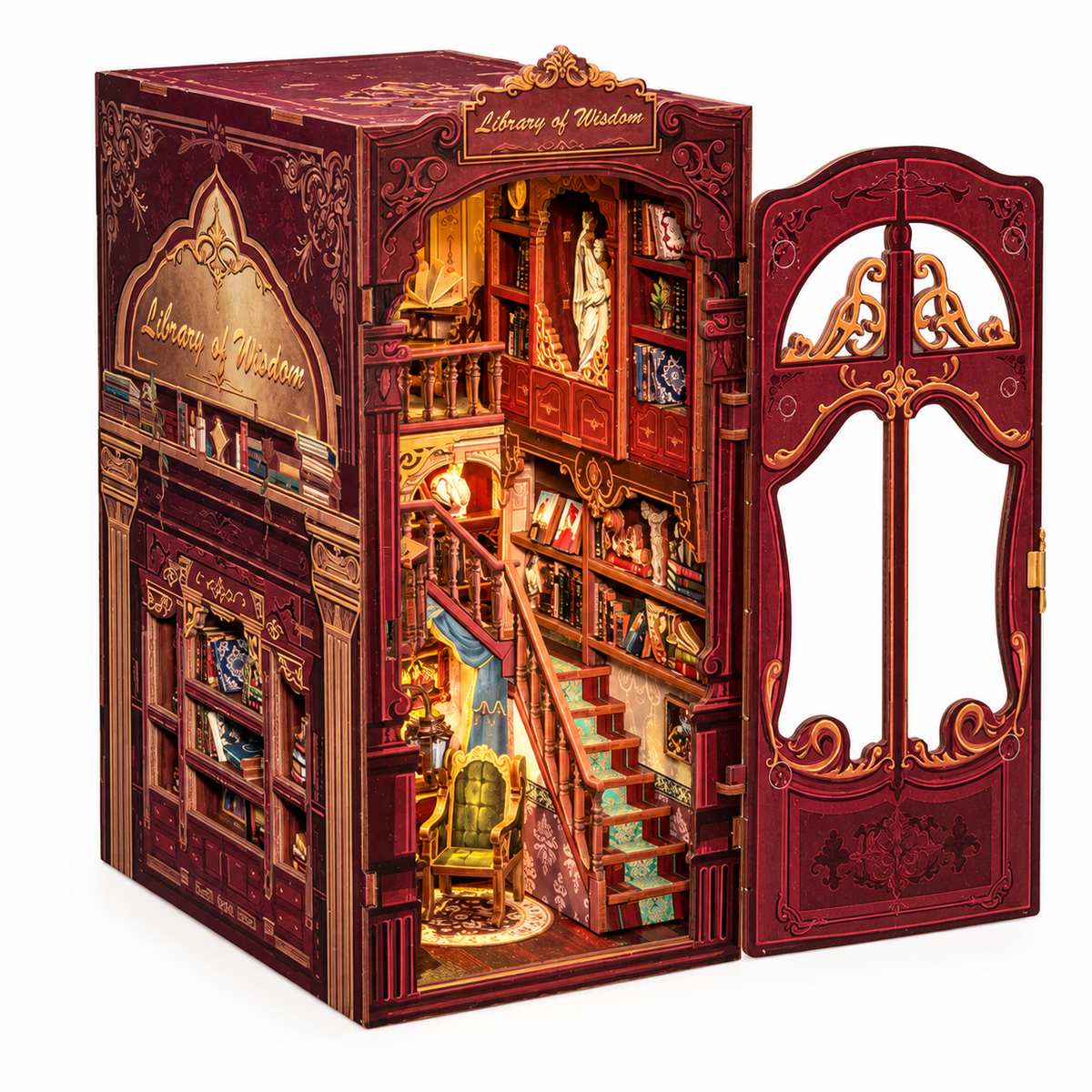 DIY Miniature Book Nook Kit