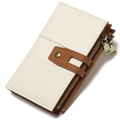 Dual-Zip Snap Long Wallet