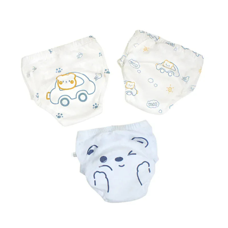 Cotton Cloth Washable Newborn Infant Baby Reusable Diapers