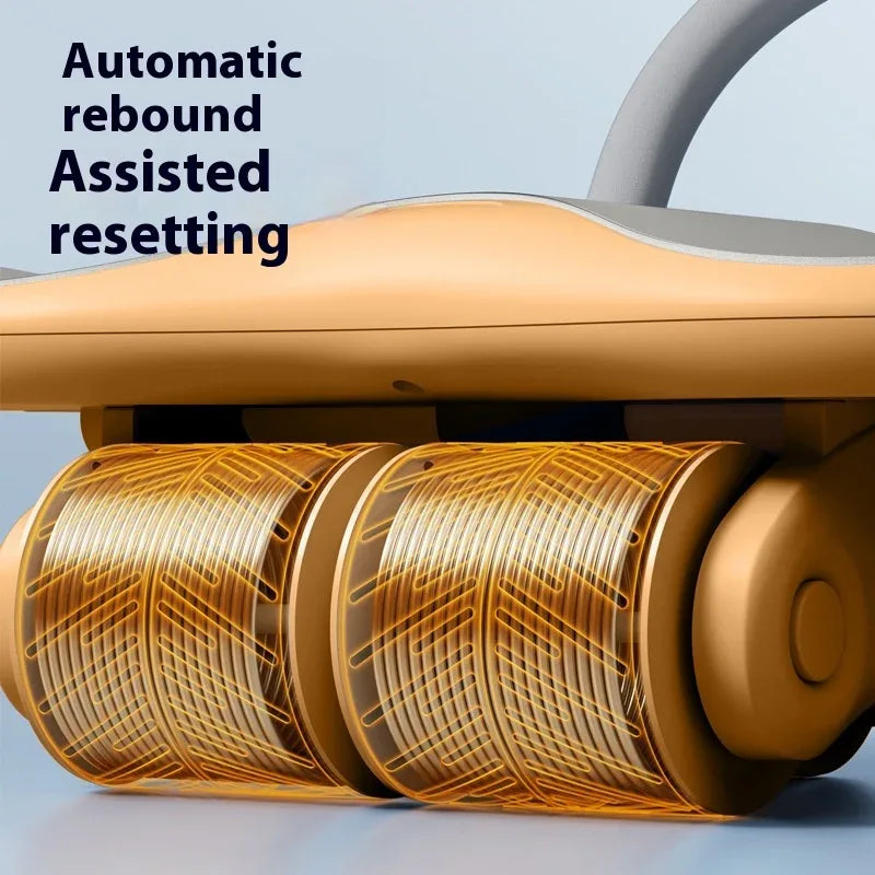 Abdominal Three-Wheel Elbow Pad Support Automatic Rebound Home Fitness Equipment