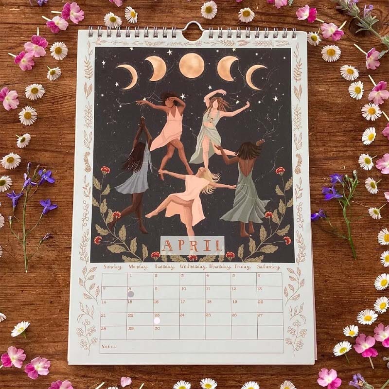 2024 Kvinnocirkeln - väggkalender