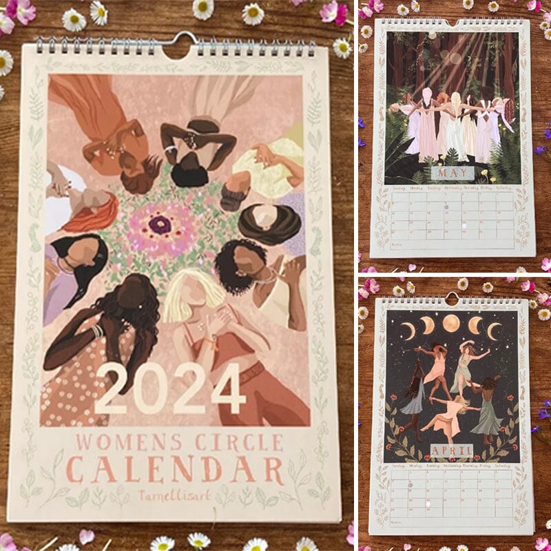 2024 Kvinnocirkeln - väggkalender
