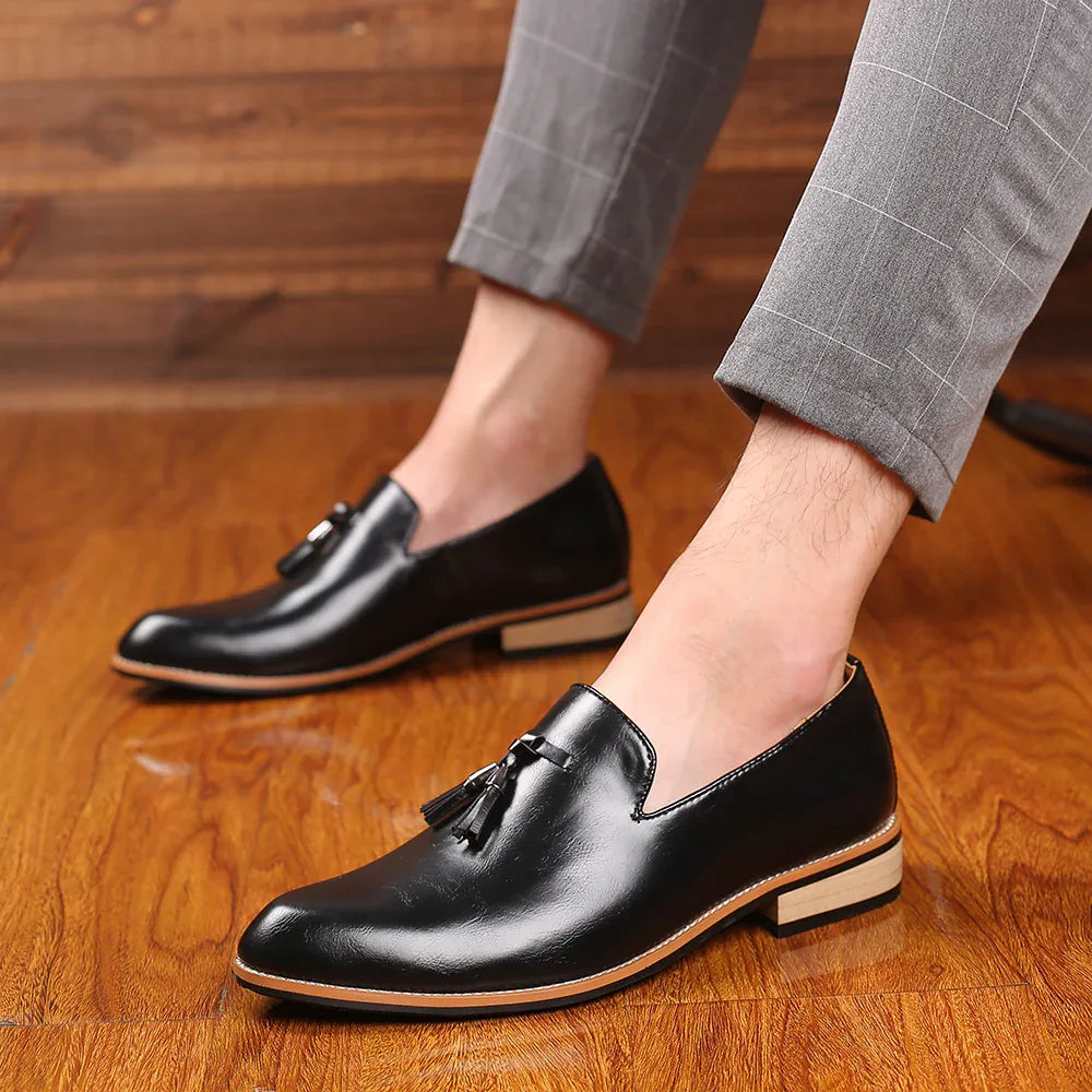 Men's Casual Fashionable Loafers Artificial Leather Shoes