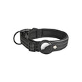 Airtag Leather Case Nylon Dog Cat Pet Anti-Lost Location Tracker Collar