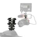 Ulanzi PT-3S Hållare för Tillbehör hot/cold shoe - Trippel till 1/4" skruv med Adapter Blixtsko - Aluminium - Kit