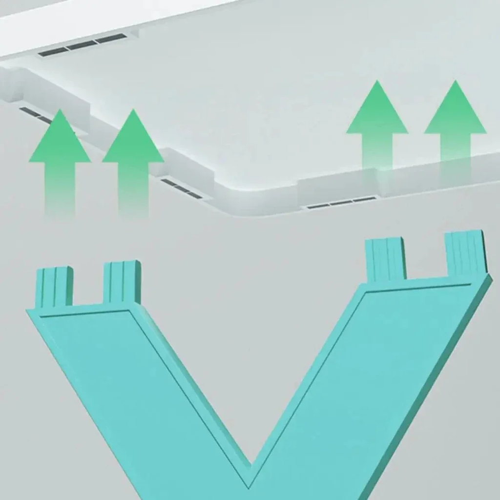 Two-Level X-Frame Shoe Rack
