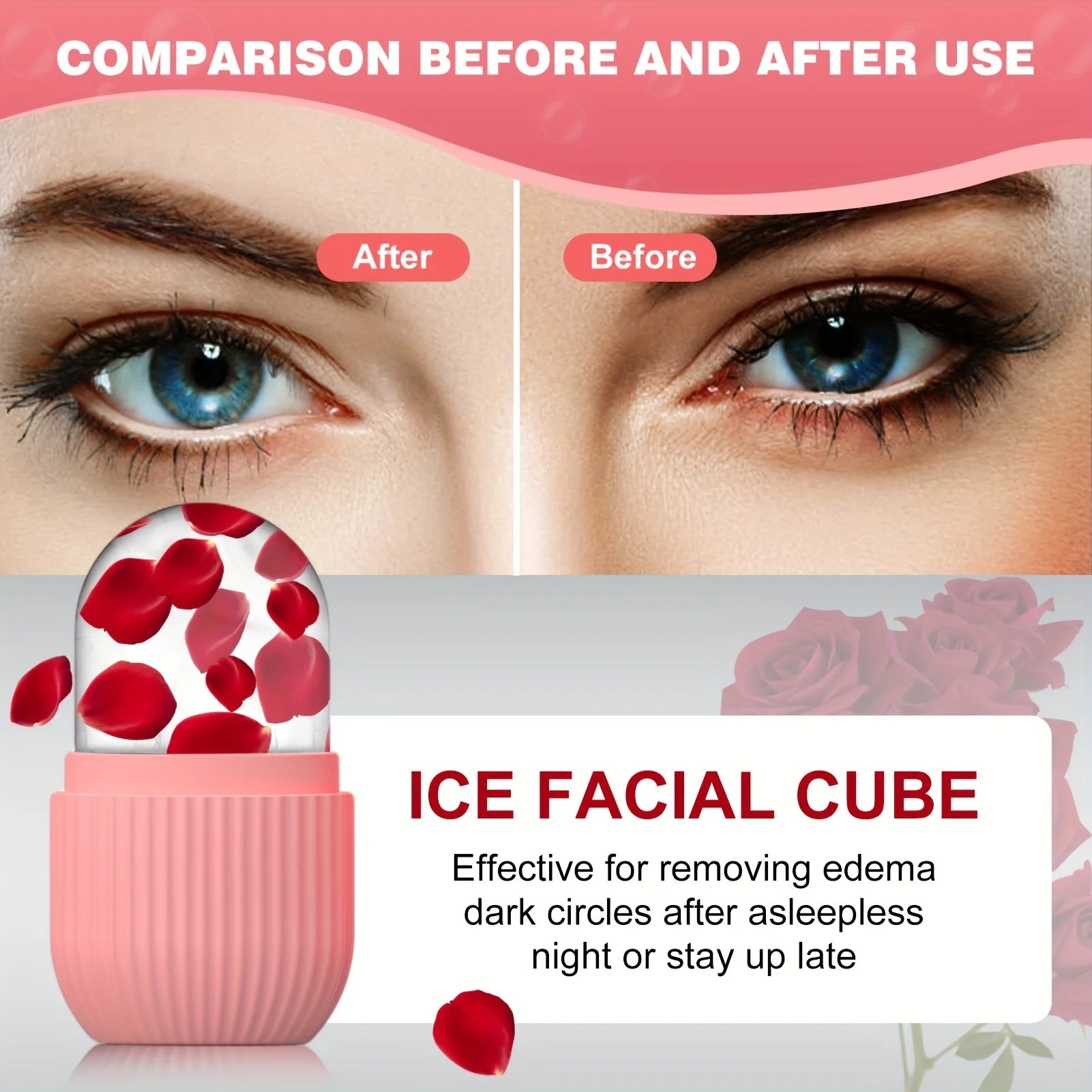 Silicone Facial Ice Roller
