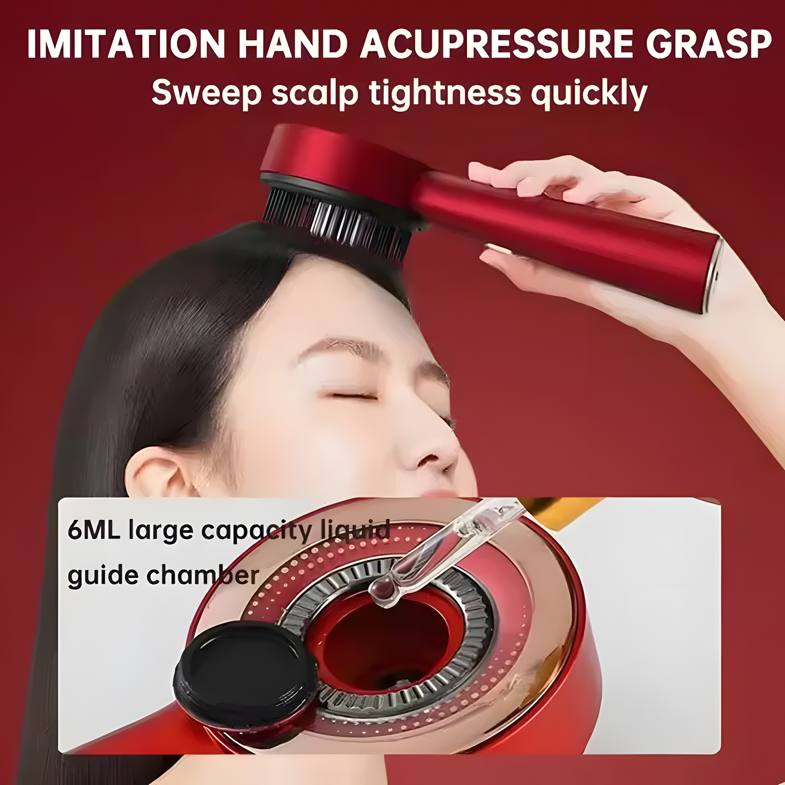 Red Light Scalp Massage Comb