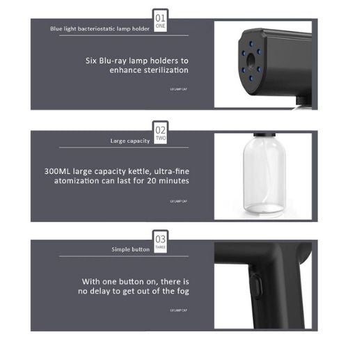 Elektrisches Desinfektionsspray