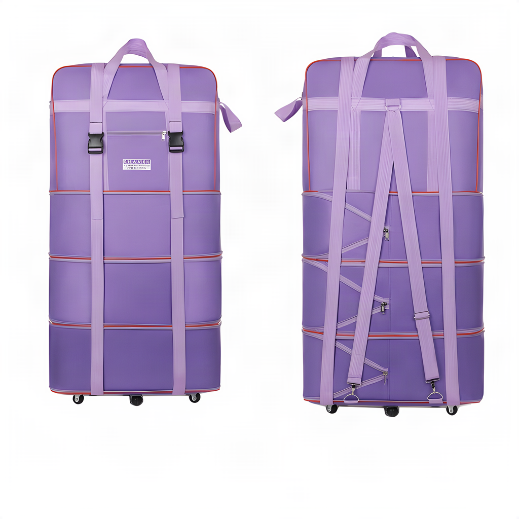 Expandable Folding Wheeled Travel Bag