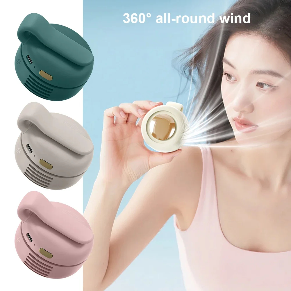 Mini Bladeless Clip-On Fan