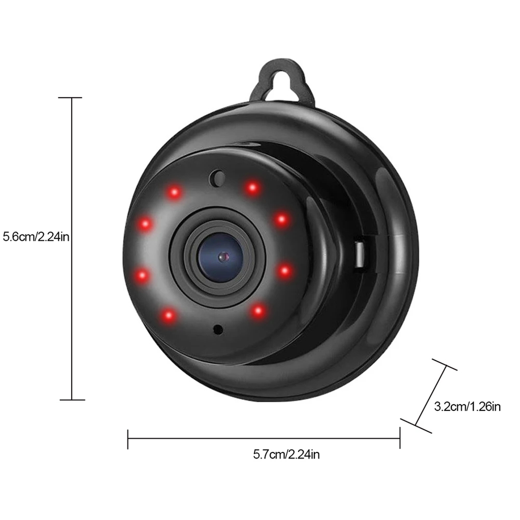 Compact Indoor WiFi Security Camera