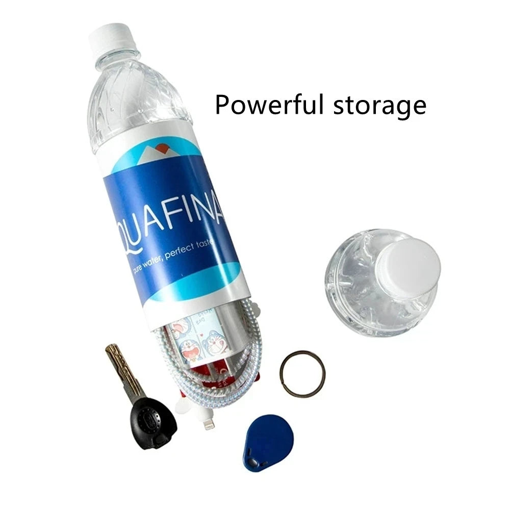 Wasserflasche mit verstecktem Staufach