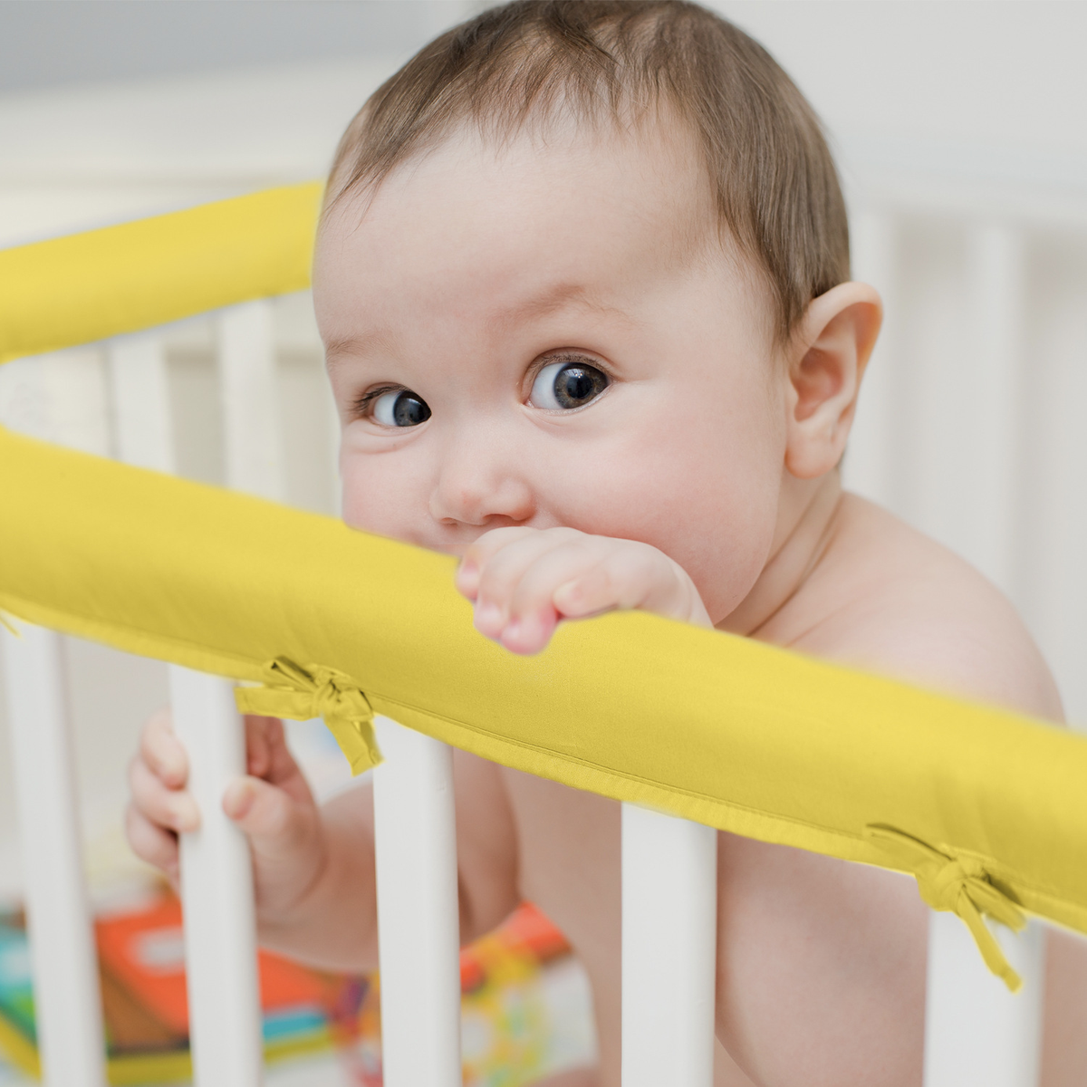 Fleece Crib Rail Covers