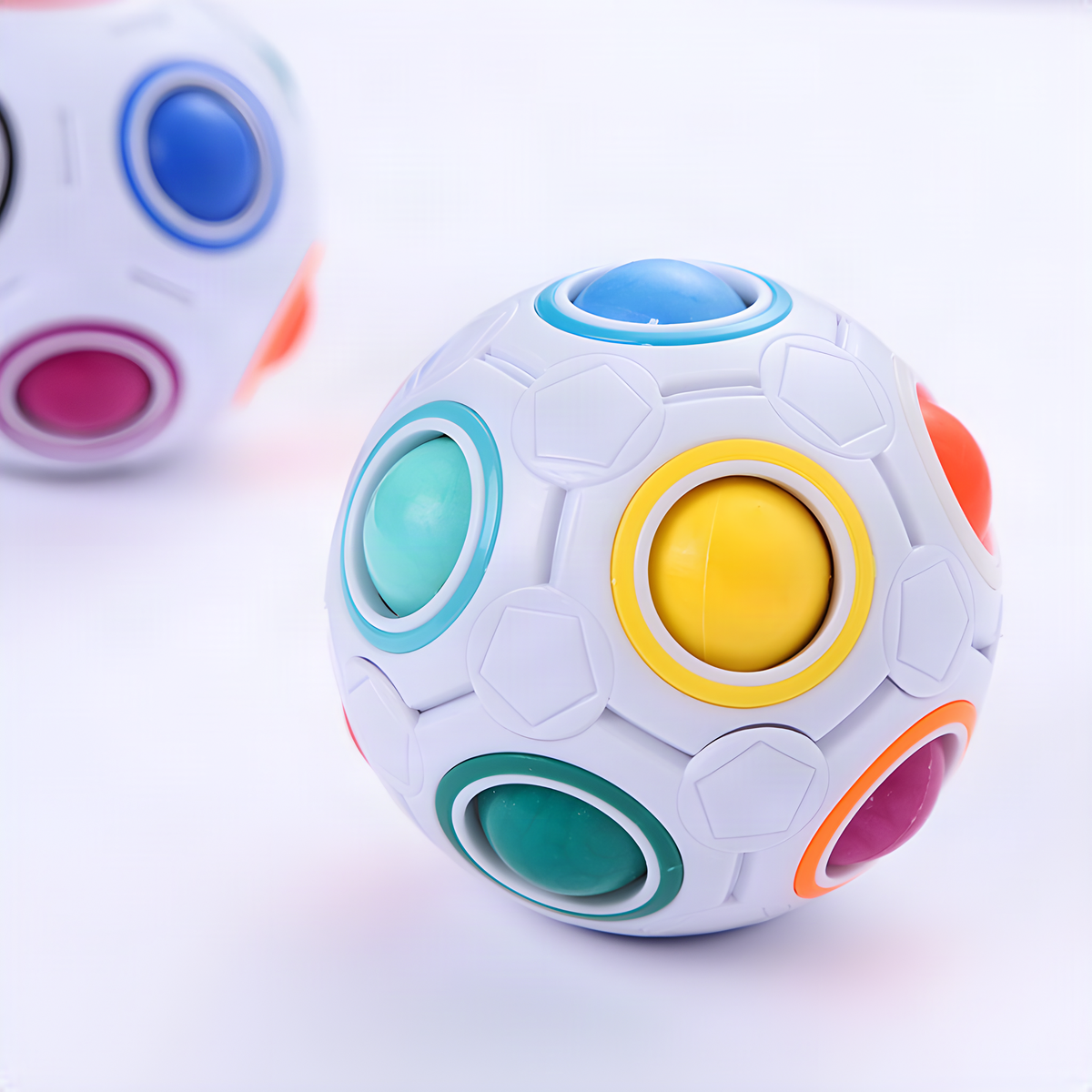 Rainbow Puzzle Ball