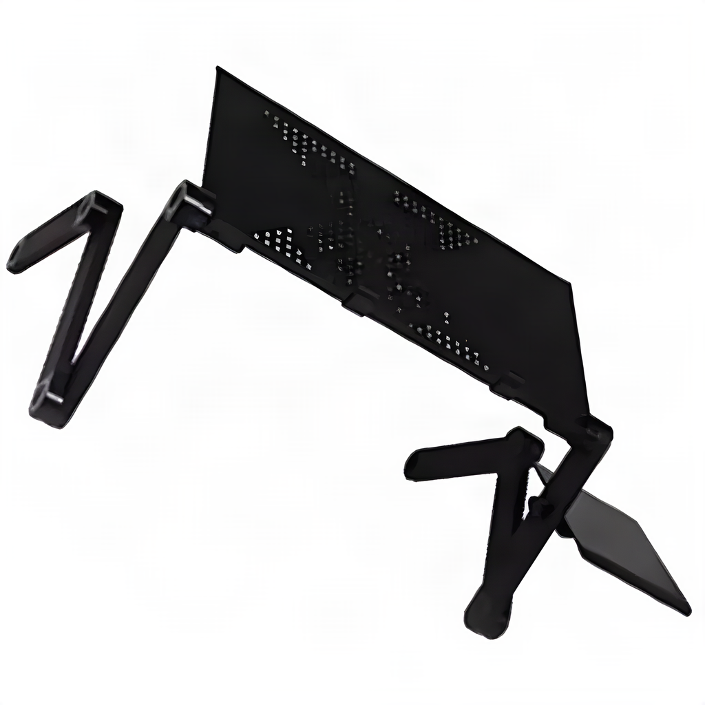 Adjustable Laptop Desk with Cooling Fan