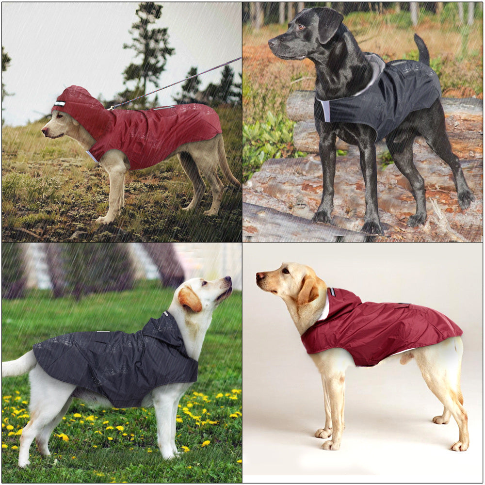 Wasserdichter Regenmantel für Hunde